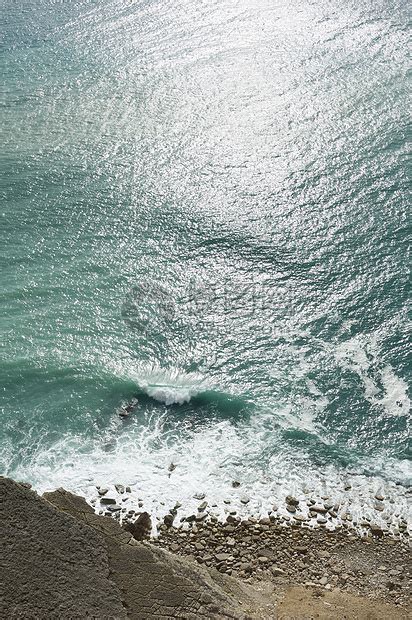 海面海浪海洋海景反射冲浪天蓝色涟漪海岸泡沫蓝色高清图片下载 正版图片321484426 摄图网