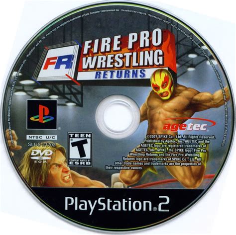 Fire Pro Wrestling Returns 2005 Playstation 2 Box Cover Art Mobygames