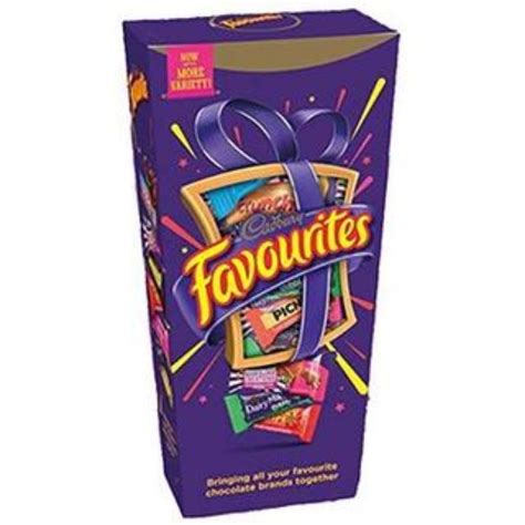 cadbury favourites chocolate variety australian t box 375g shopee malaysia