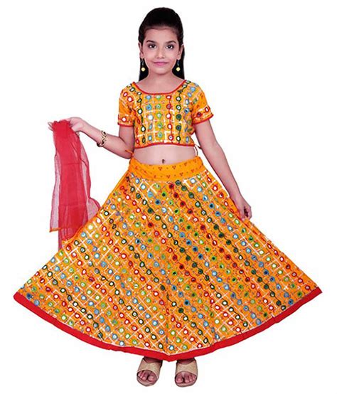 Wajbee Gold Cotton Chaniya Choli Buy Wajbee Gold Cotton Chaniya Choli