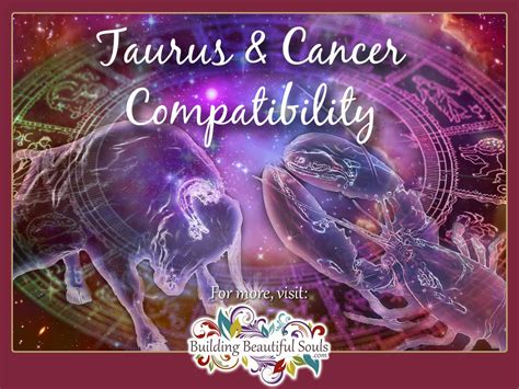 You two already have a lot in common, find some common ground, and go from there. Taurus and Cancer Compatibility: Friendship, Love & Sex