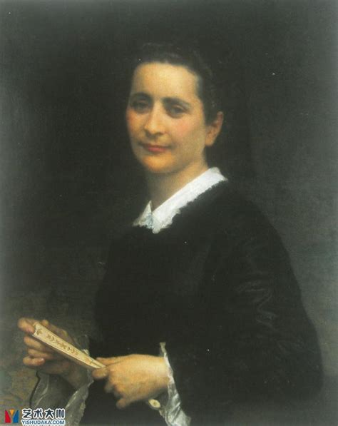Portrait Posthume De Madame Nelly Bouguereau Classic Oil Painting