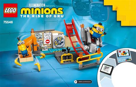 Lego 75546 Minions In Grus Lab Instructions Minions The Rise Of Gru