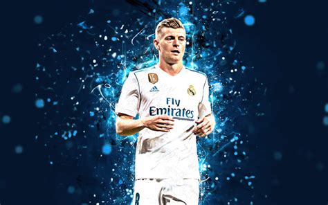 Download Wallpapers Toni Kroos 4k Football Stars Neon Lights Real