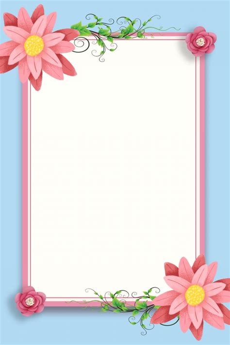 Frame Border Page Borders Design Borders For Paper