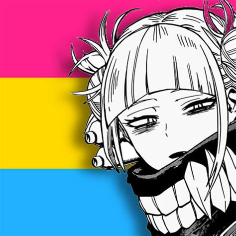 Toga Panromantic Demisexual Pansexual Pride Lgbt Love Flag Icon Creepy Cute My Hero