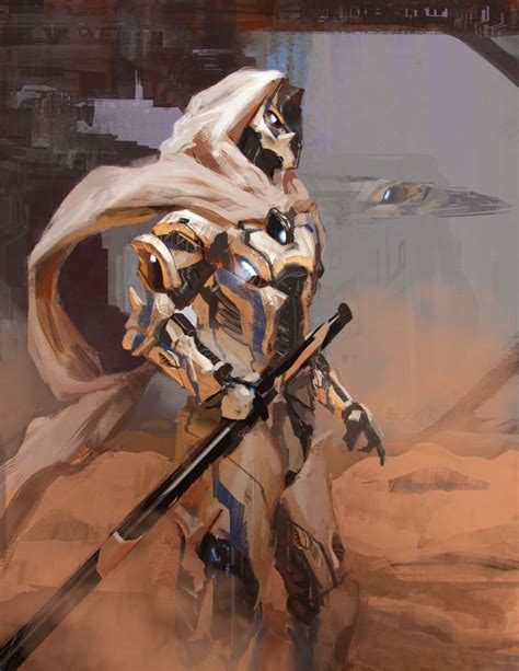 47 Cyborg Desert Ninja Desert Warrior Sebastian Horoszko On