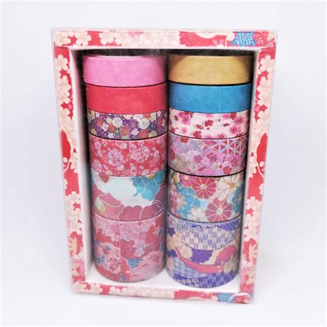 Washi Tape Set 12 Stück Rosa Croggle Atelier