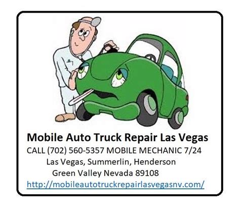 Mobile Auto Truck Repair Las Vegas