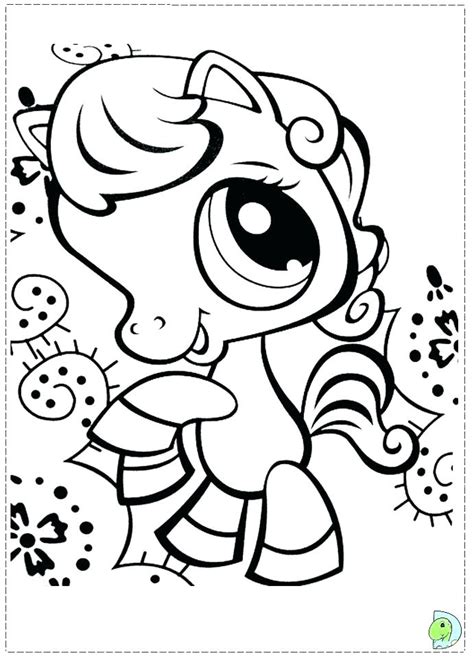 Lps Coloring Pages Fox At Free Printable Colorings