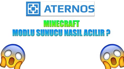Minecraft Aternos Modlu Sunucu Kurma Aternos Modlu Server Açma Youtube