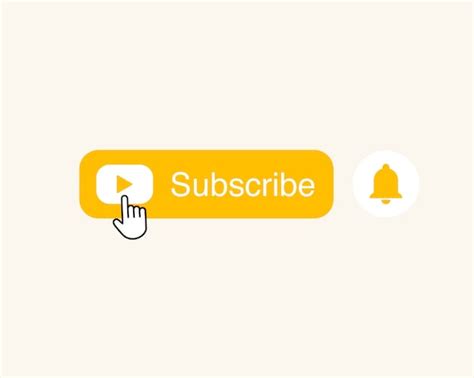 Animated Subscribe Button For Youtube Videos Bell Etsy Finland