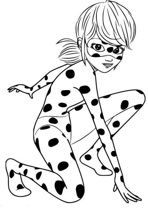 Busca tu dibujo animado favorito. Ladybug para colorear - Dibujos Animados 2020