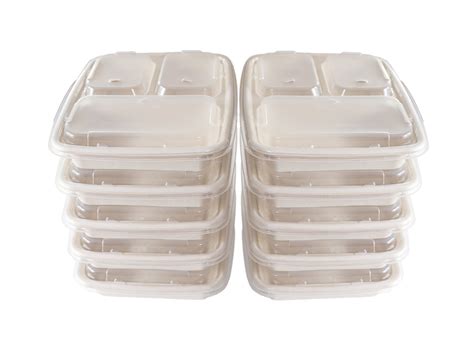 Buy A World Of Deals 3 Compartment Compostable Food Containermicrowave