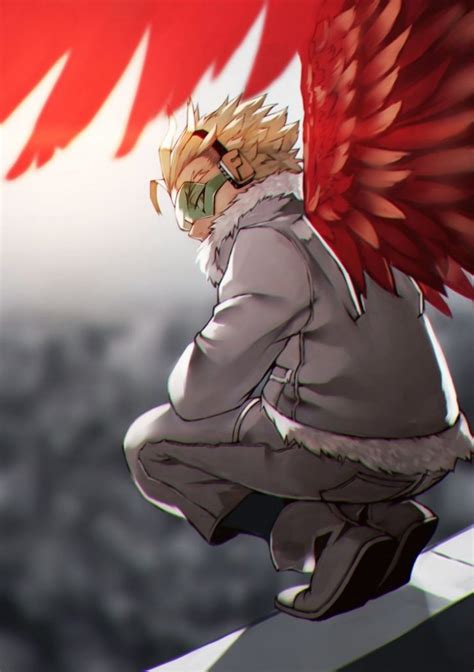 My Hero Academia 10 Hawk Fan Arts You Just Cant Ignore Animated Times