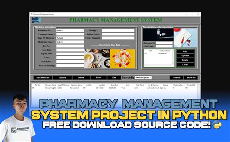 Pharmacy Management System Project Using Vb Net Source Code Python
