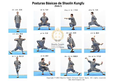 Kung Fu Wushu Posiciones básicas