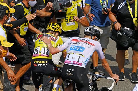 Tadej Pogacar Jonas Vingegaard Respect Stage Tour De France