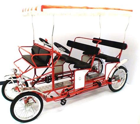 4 Wheel Bicycles Adult Tricycles Designed For Riding 2 People 4