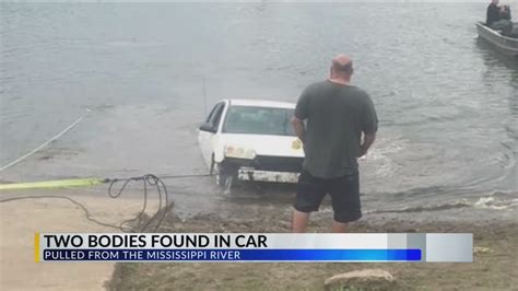 Two Bodies Found In Car Pulled From Mississippi River Youtube