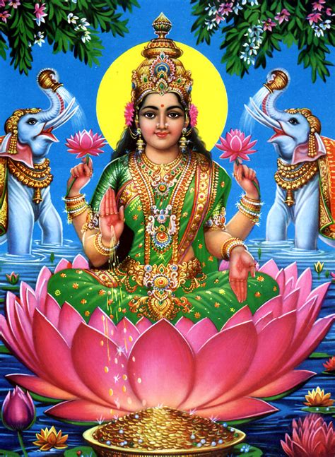 Goddess Lakshmi Green Saree 990x1352 Download Hd Wallpaper