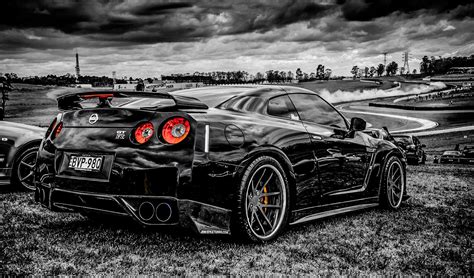 You can also upload and share your favorite nissan gtr r35 wallpapers. Black coupe, saloon cars, monochrome, Nissan GTR, car HD ...