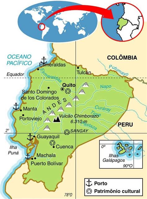 Equador Aspectos Geográficos E Socioeconômicos Do Equador South