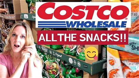 Costco Snacks The Entire Section Instore Shop With Me And All Prices Youtube