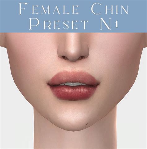 Sims Female Face Preset