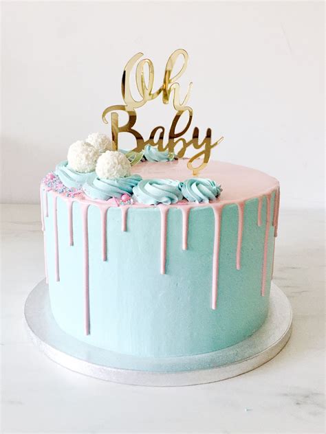 Mariasweetcakery Gender Reveal Taart Gender Reveal Cake Baby Reveal