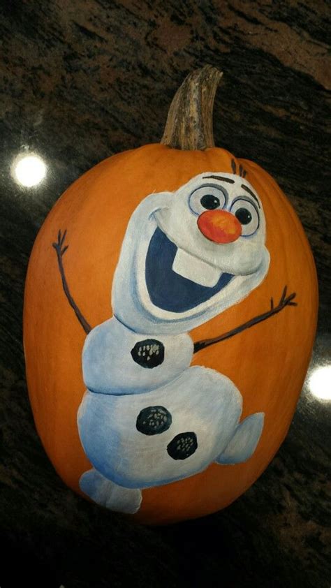 Olaf My Painted Pumpkin Pop Culture Halloween Costume Creative