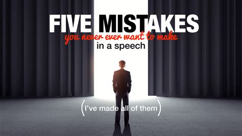 Five Mistakes You Never Ever Want To Make On Stage Hugh Culver