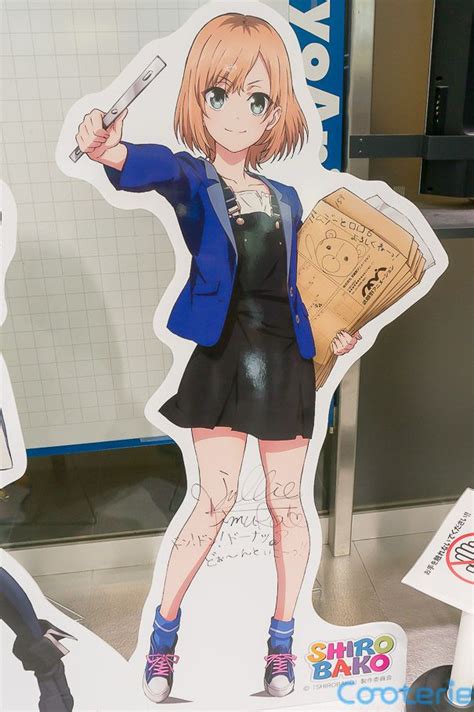 anime girl cardboard cutout a must have for anime fans animenews