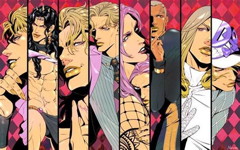 Fanart Jjba Villains By Marion Jojo Bizarre Jojo Anime Jojos