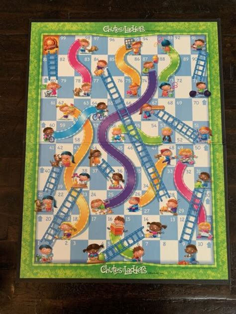 Chutes And Ladders Replacement Game Board Ebay