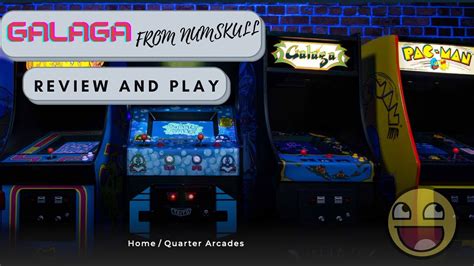 Galaga From Numskull Scale Arcade Review And Play Youtube