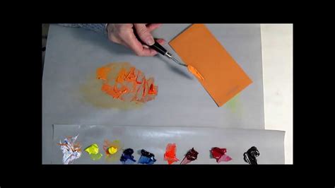 Colour Theory And Mixing Colour Matching Exercise Youtube
