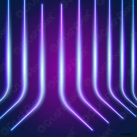 Bright Neon Lines Background Stock Vector 1693227 Crushpixel
