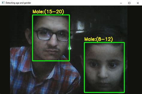 Age And Gender Classification Using OpenCV And Deep Learning On