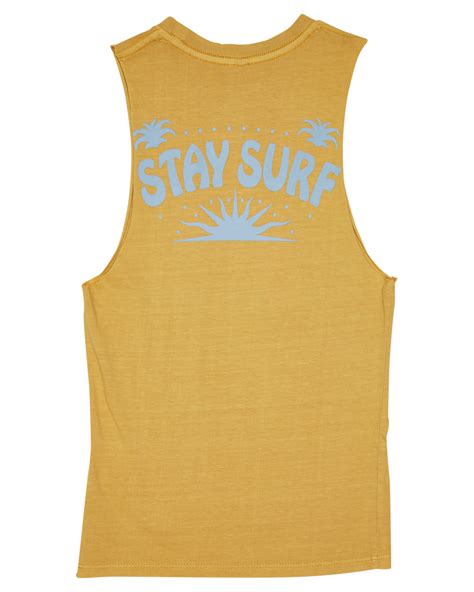 Stay Boys Sunrise Muscle Kids Old Gold Surfstitch