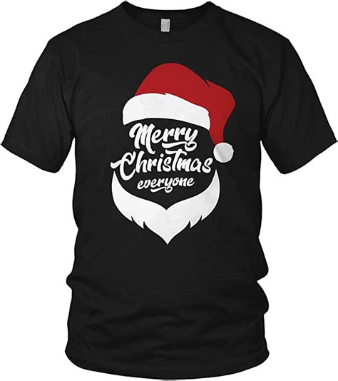 Santa Claus Merry Christmas Everyone Camiseta De Papá Noel Para