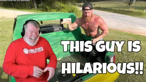 Rob Reacts To Ginger Billy Ron Beer Mower Tesler Siber Truck Youtube
