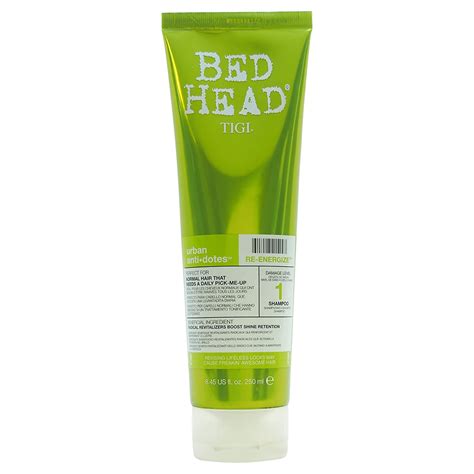 Amazon Com Tigi Bed Head Urban Anti Dotes Re Energize Shampoo 250ml