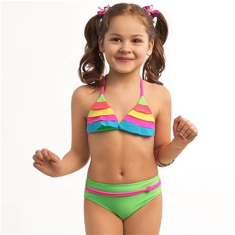 ESLI Bademode Kinder Bikini Set für Mädchen 110 116 122 128 134 140
