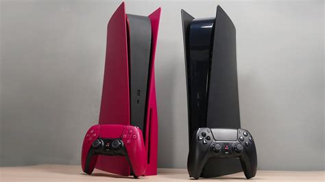Ps5 Official Plates Midnight Black And Cosmic Red Unboxing And Review