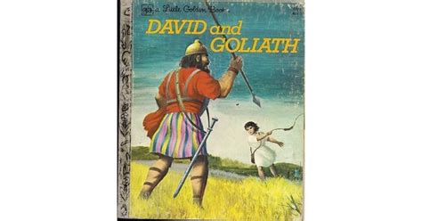 David And Goliath A Little Golden Book By Barbara Shook Hazen