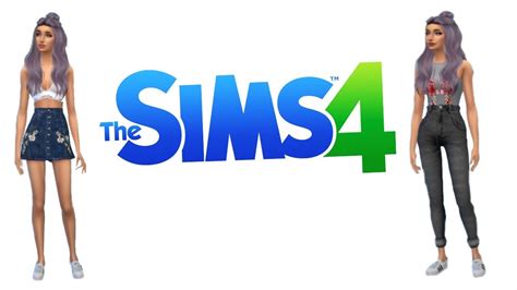 Sims 4 Create A Sim 2 Outfits Cc Listed Youtube