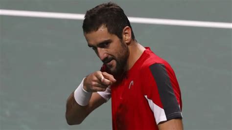 Maharashtra Open Tennis Top Seed Marin Cilic Gets St Round Bye Manas Dhamne Gets Wild Card