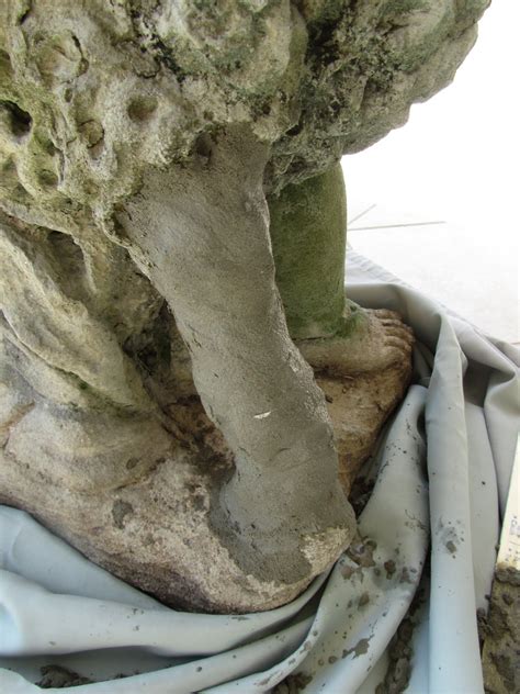 Connecting Pieces: Tuesday's Tips and Tools- Repair a Cement Statue