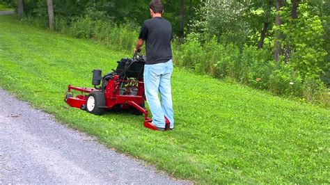 Exmark 36 Turf Tracer Walk Behind Lawn Mower For Sale Youtube